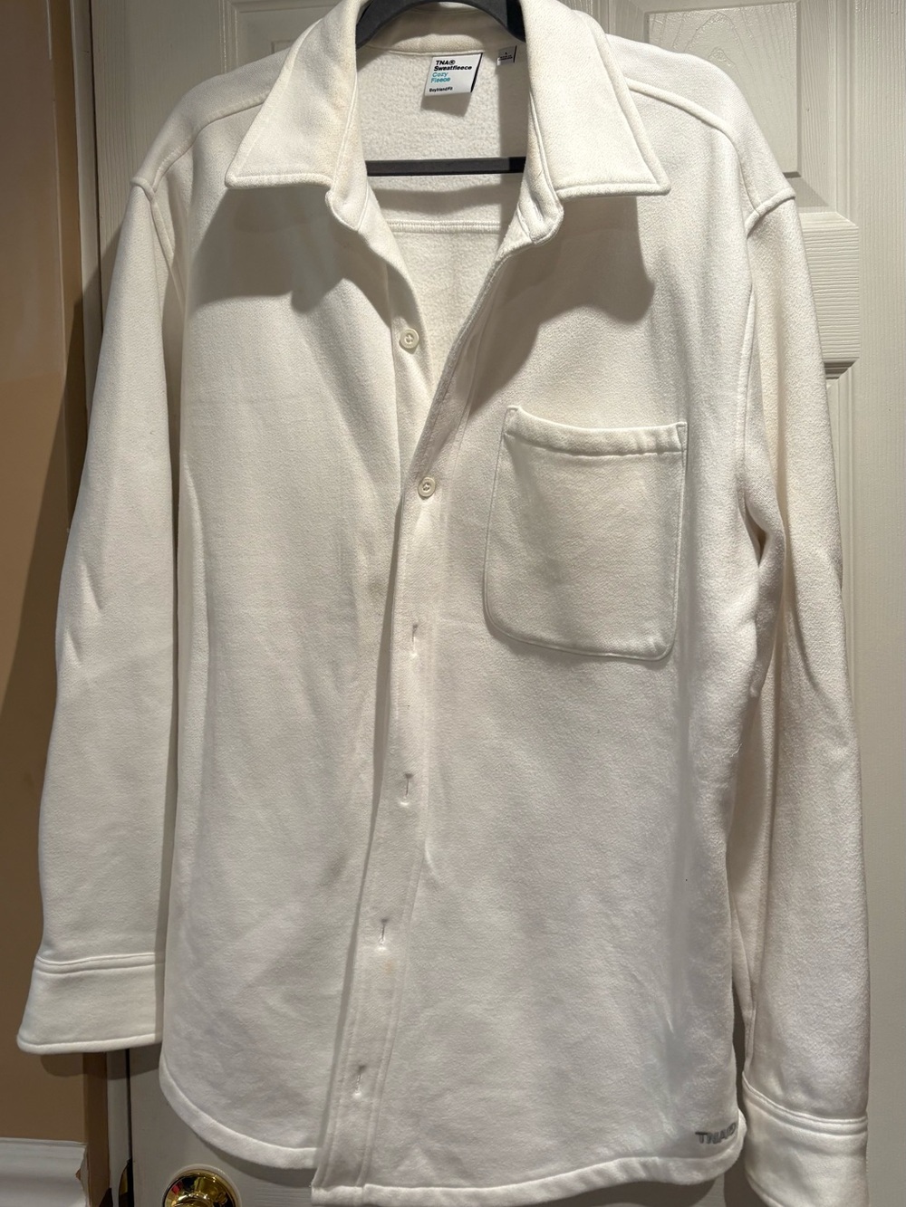 TNA Cozy Fleece Boyfriend Shirt